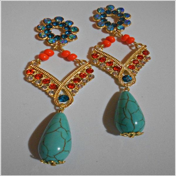 Brinco Turquesa